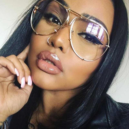 "Goldie" Oversized Giatta Aviators